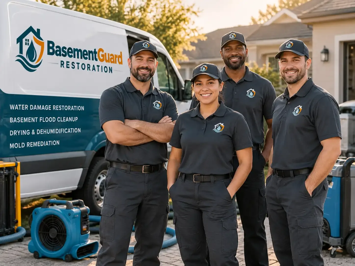 Basement Water Damage Restoration company in Butte Des Morts, WI